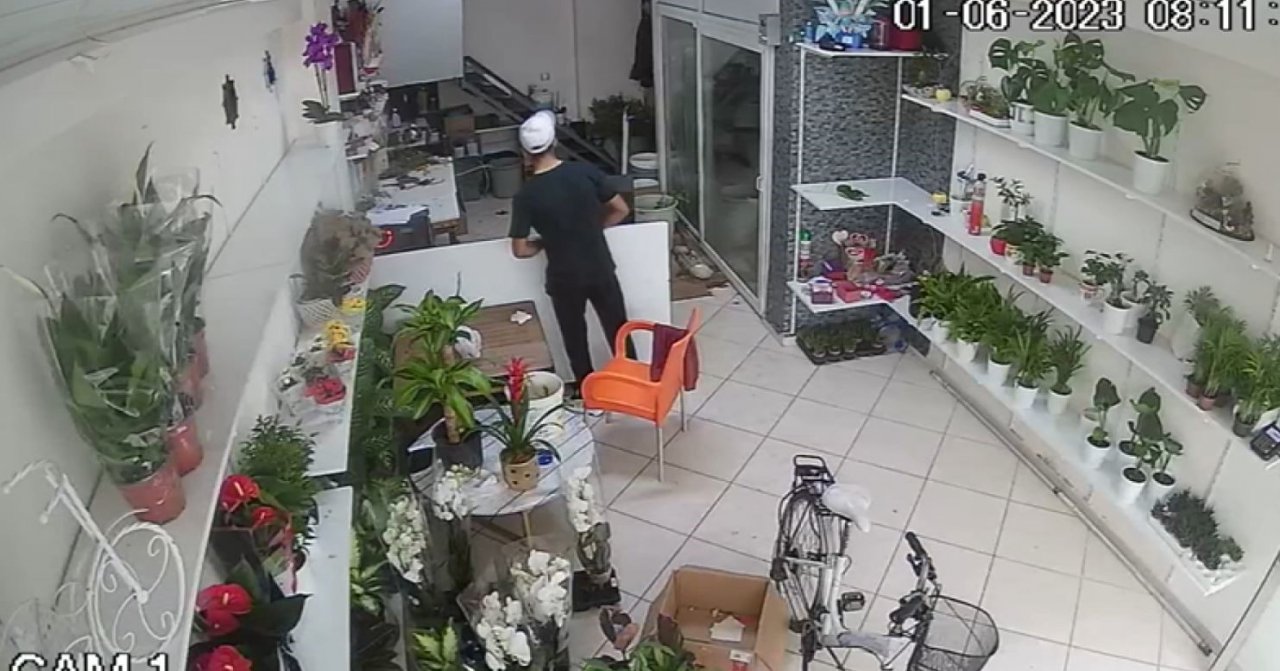 Şarjdaki telefonu saniyeler içerisinde çaldı, dakikalar içerisinde yakalandı