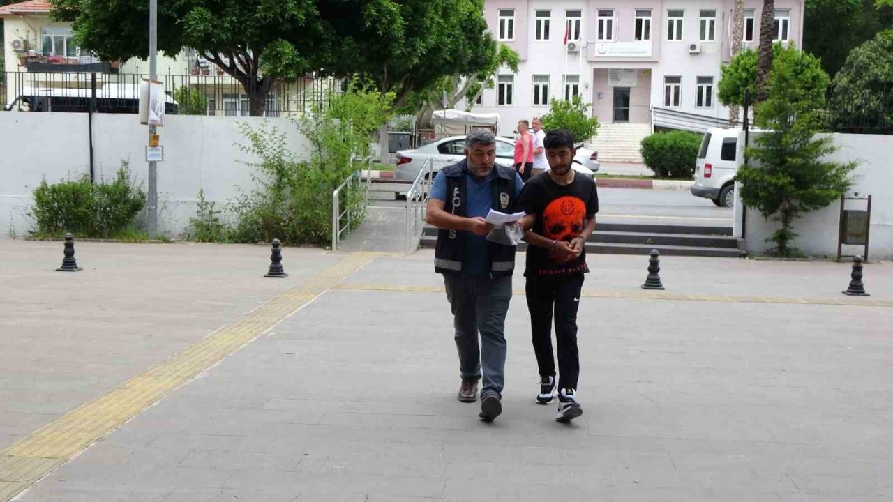 Şarjdaki telefonu saniyeler içerisinde çaldı, dakikalar içerisinde yakalandı