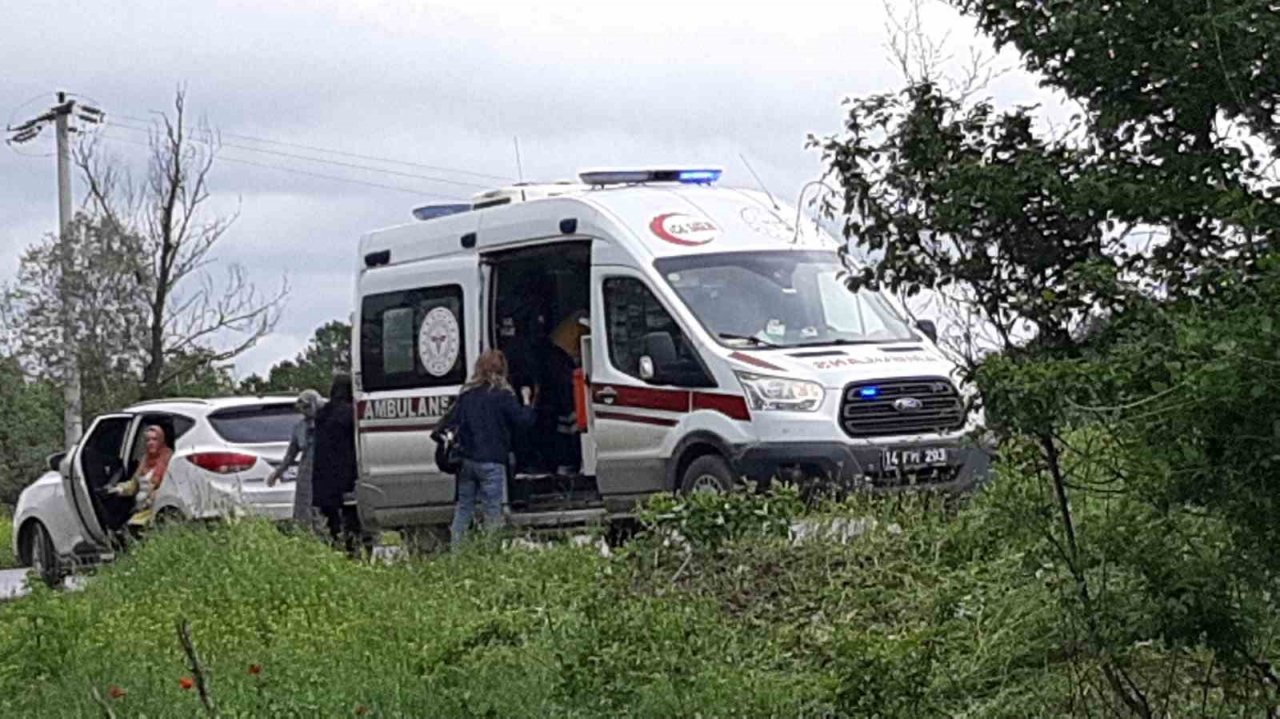 Cip patates tarlasına uçtu: 2 yaralı