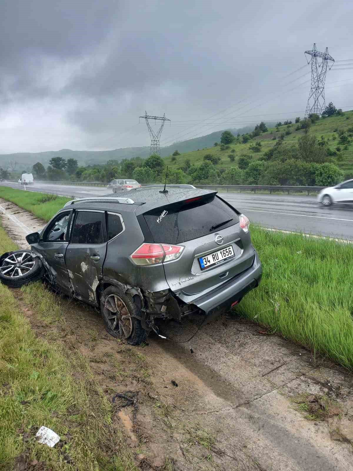 Bolu’da 4 kişilik aile ölümden döndü