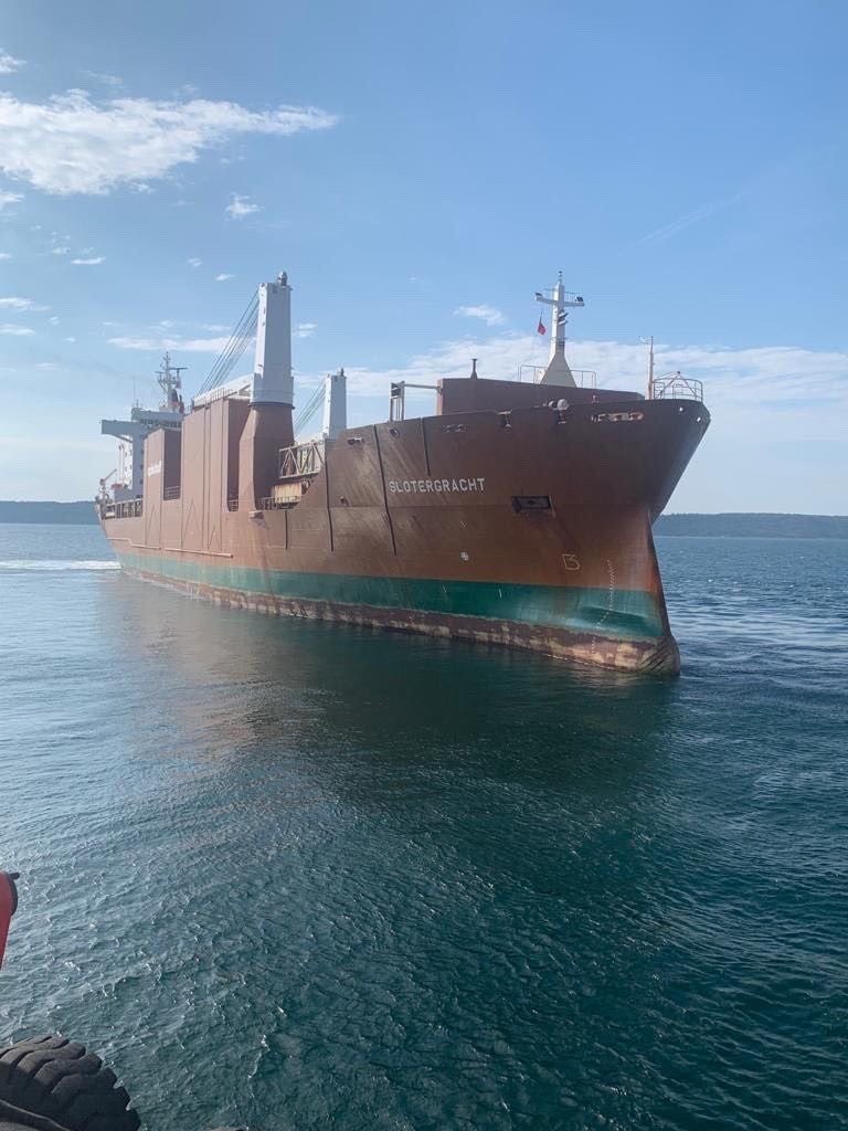 Çanakkale Boğazı’nda kargo gemisi arızası yaptı