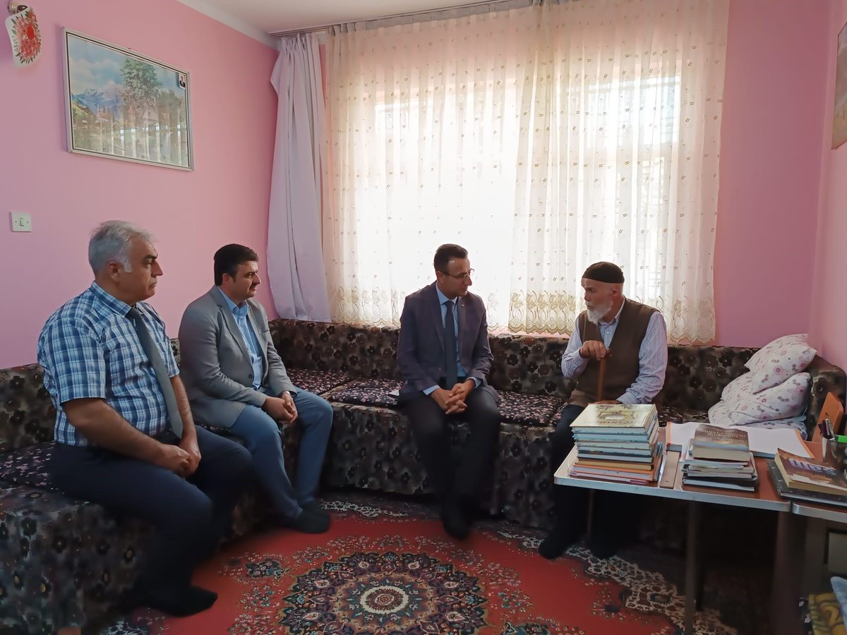 Kaymakam Akpay’dan hocaların hocasına ziyaret