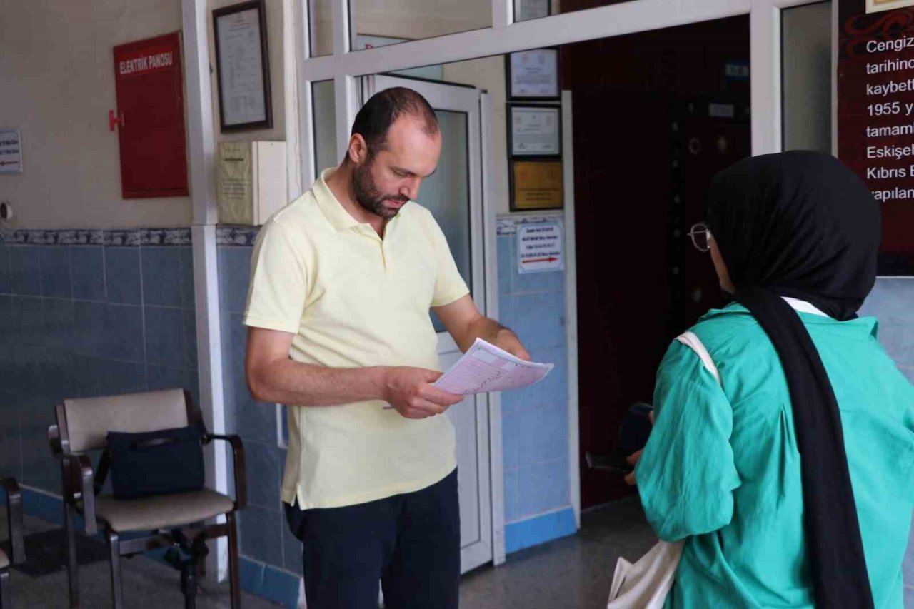 Haliliye’de Türkiye geneli deneme sınavı yapıldı
