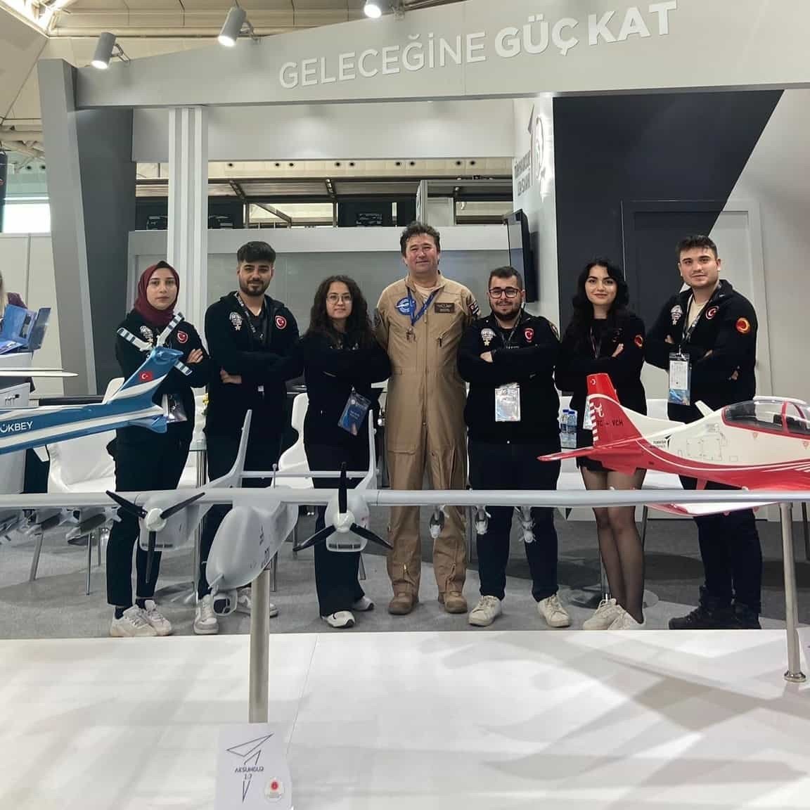 Kastamonu Üniversitesi Sivil Havacılık Yüksekokulu öğrencileri, IFTE 2023’de yer aldı