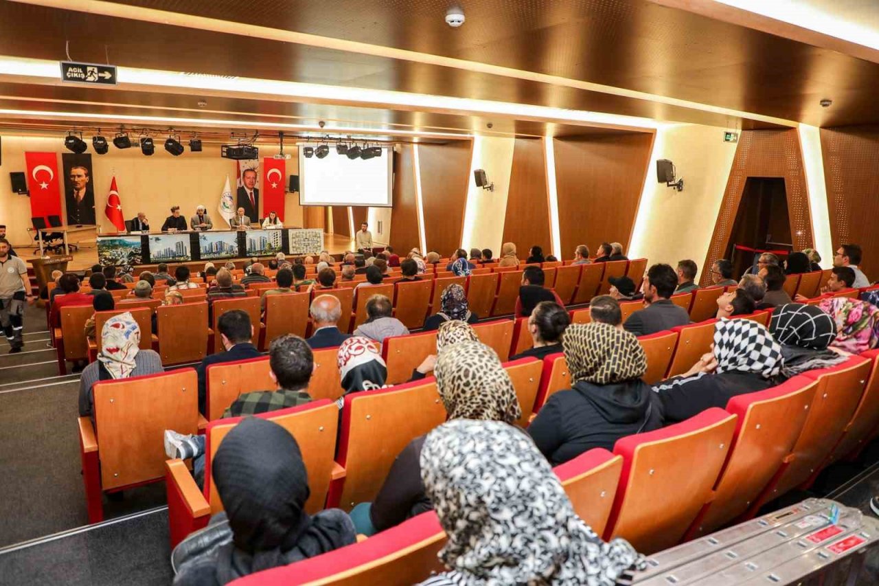 Talas’ta Kentsel Dönüşüm Sürüyor