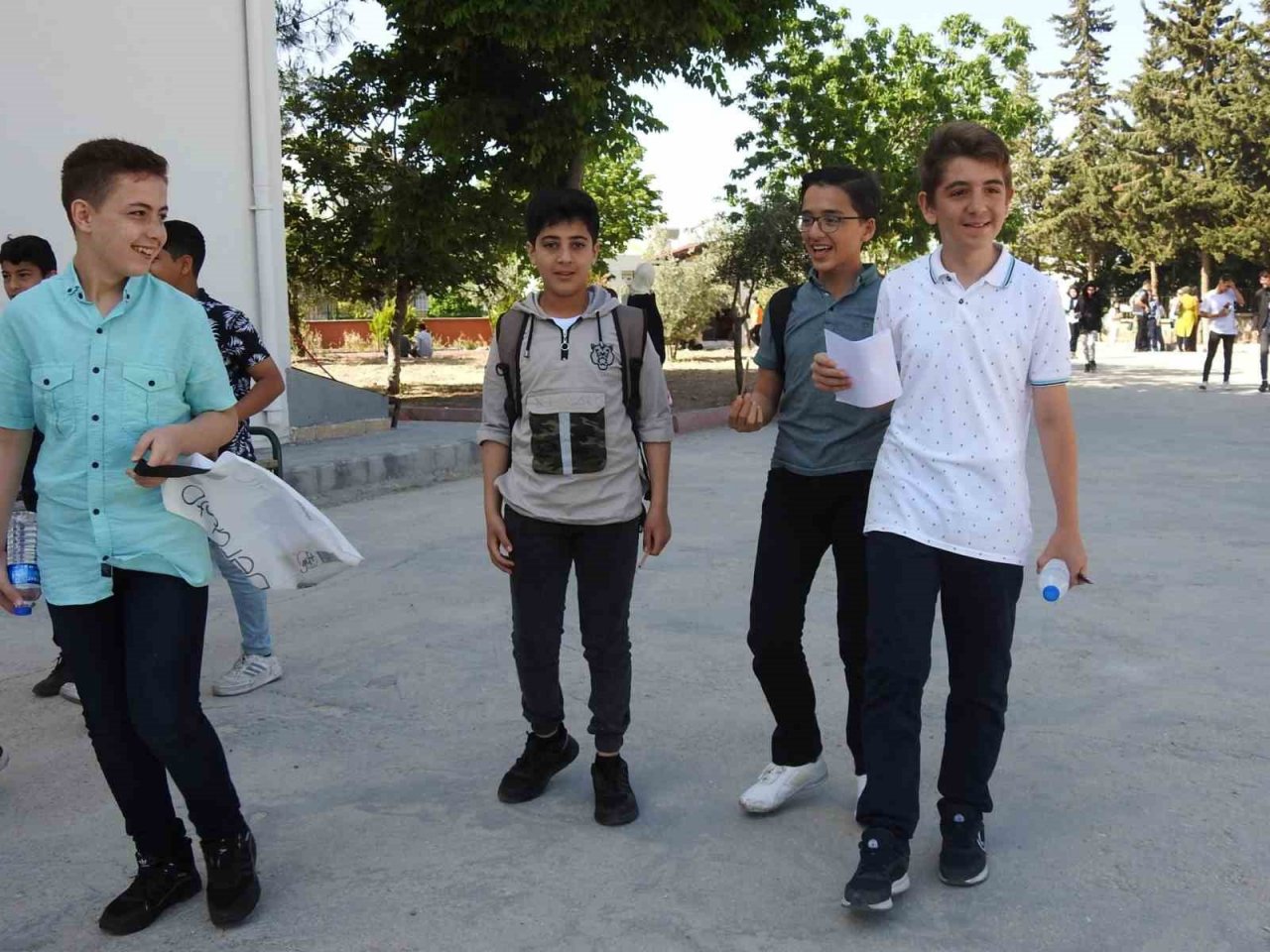 Deprem bölgesi Kilis’te LGS sınavı başladı