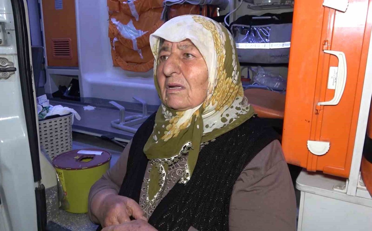 Kırıkkale’de 2 katlı evde yangın paniği