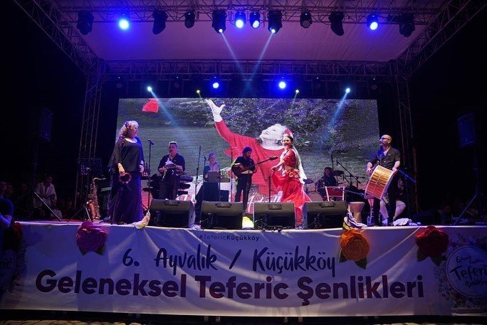 Ayvalık’ta Teferic coşkusu zirveye taşındı