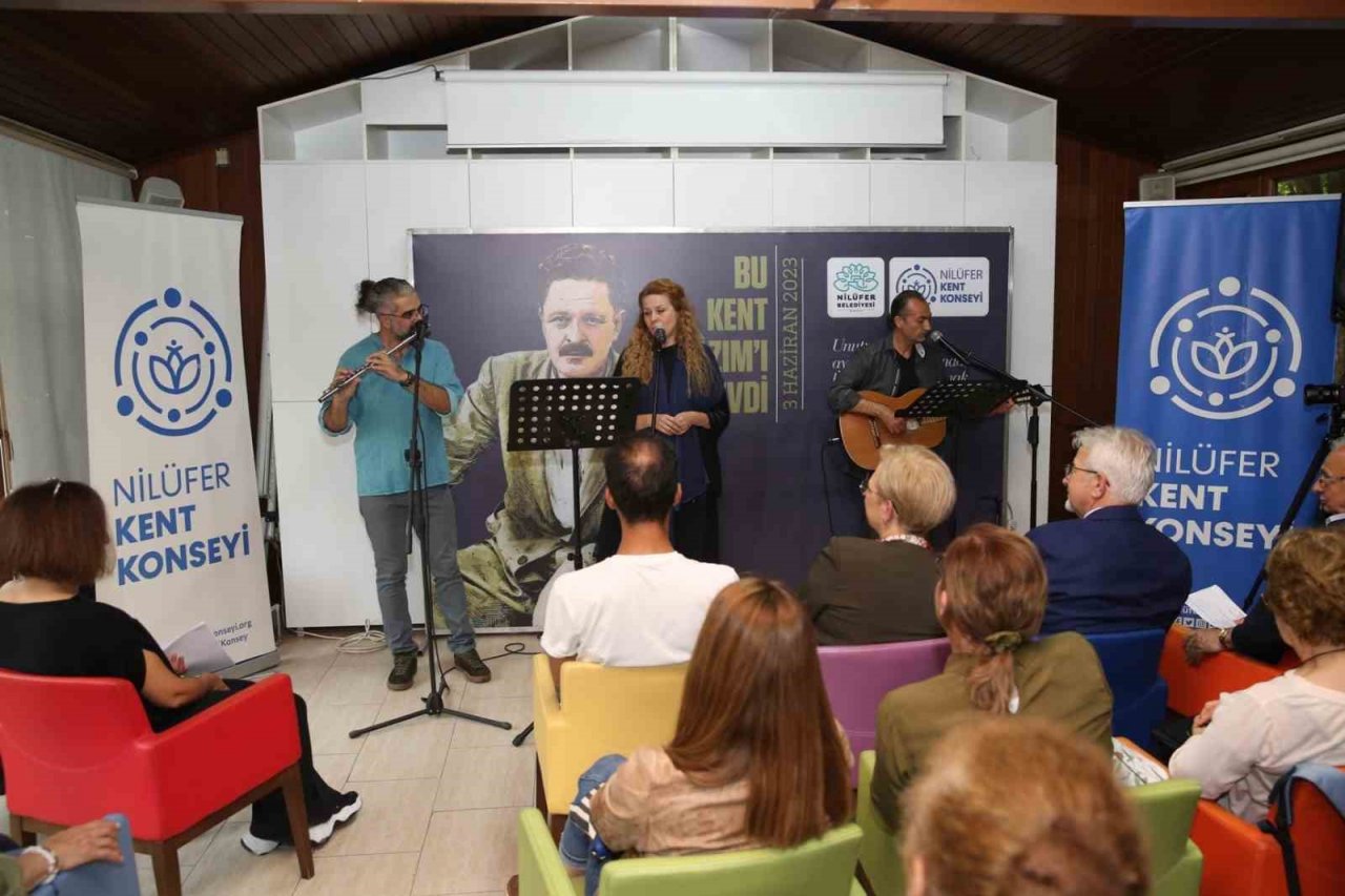 Nâzım Hikmet ölümünün 60. yılında Nilüfer’de anıldı