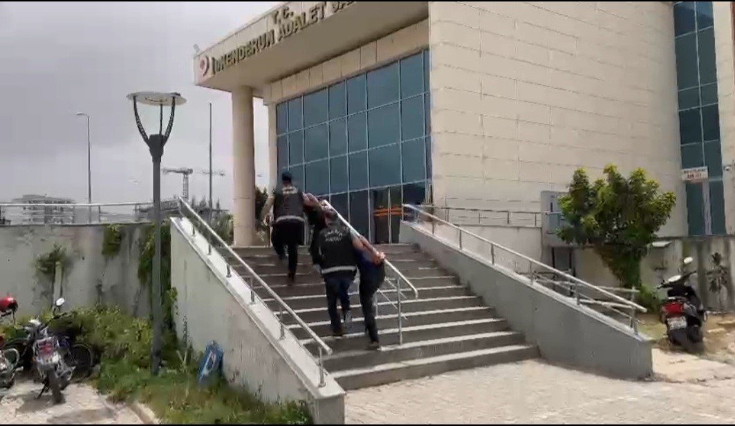 Hatay’da klima çalan 2 hırsızlık şüphelisi tutuklandı