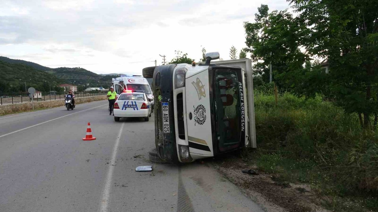 Tokat’ta trafik kazası: 1 yaralı