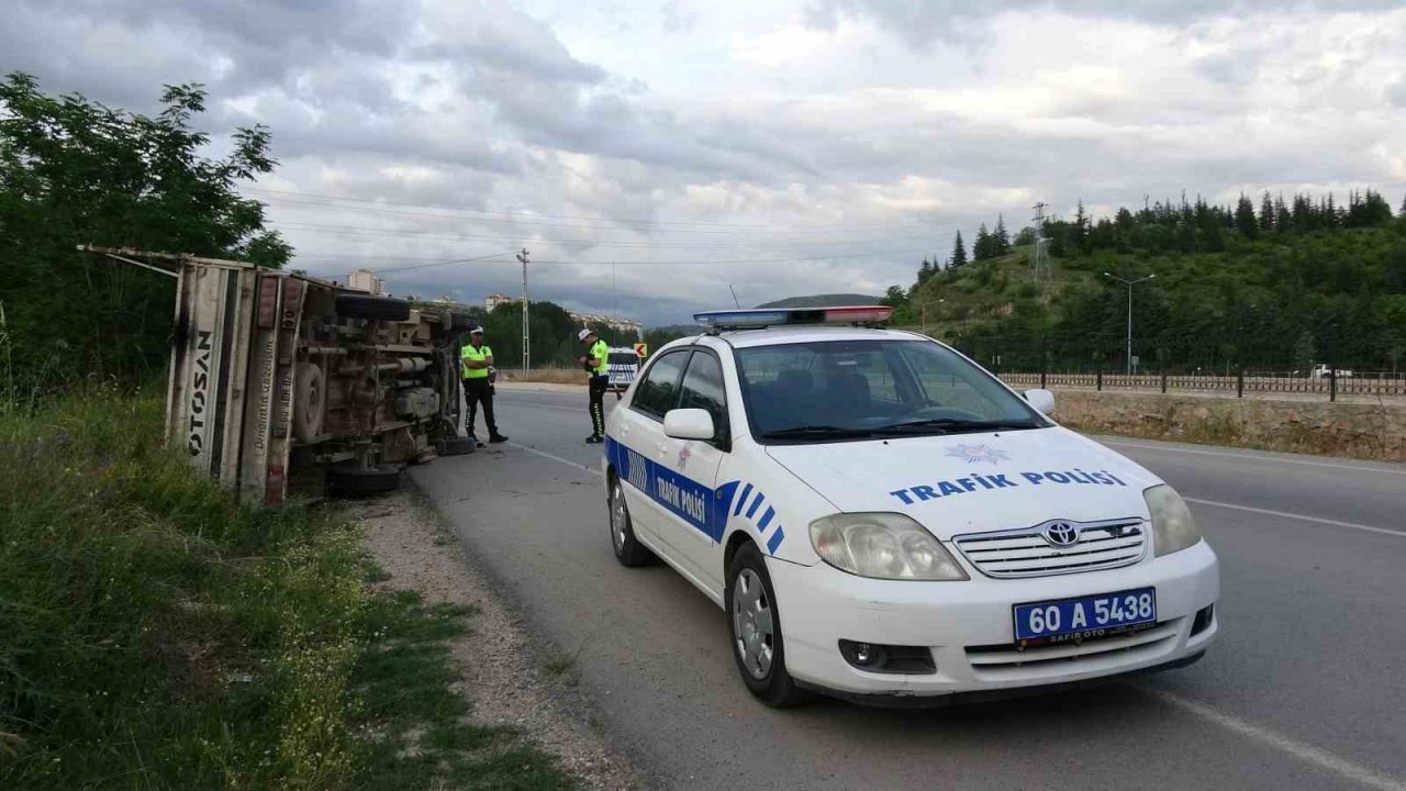 Tokat’ta trafik kazası: 1 yaralı