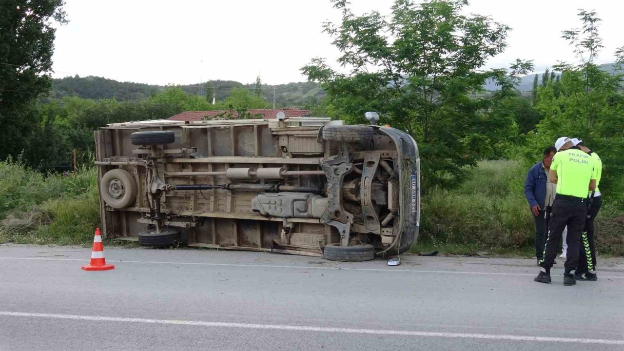 Tokat’ta trafik kazası: 1 yaralı