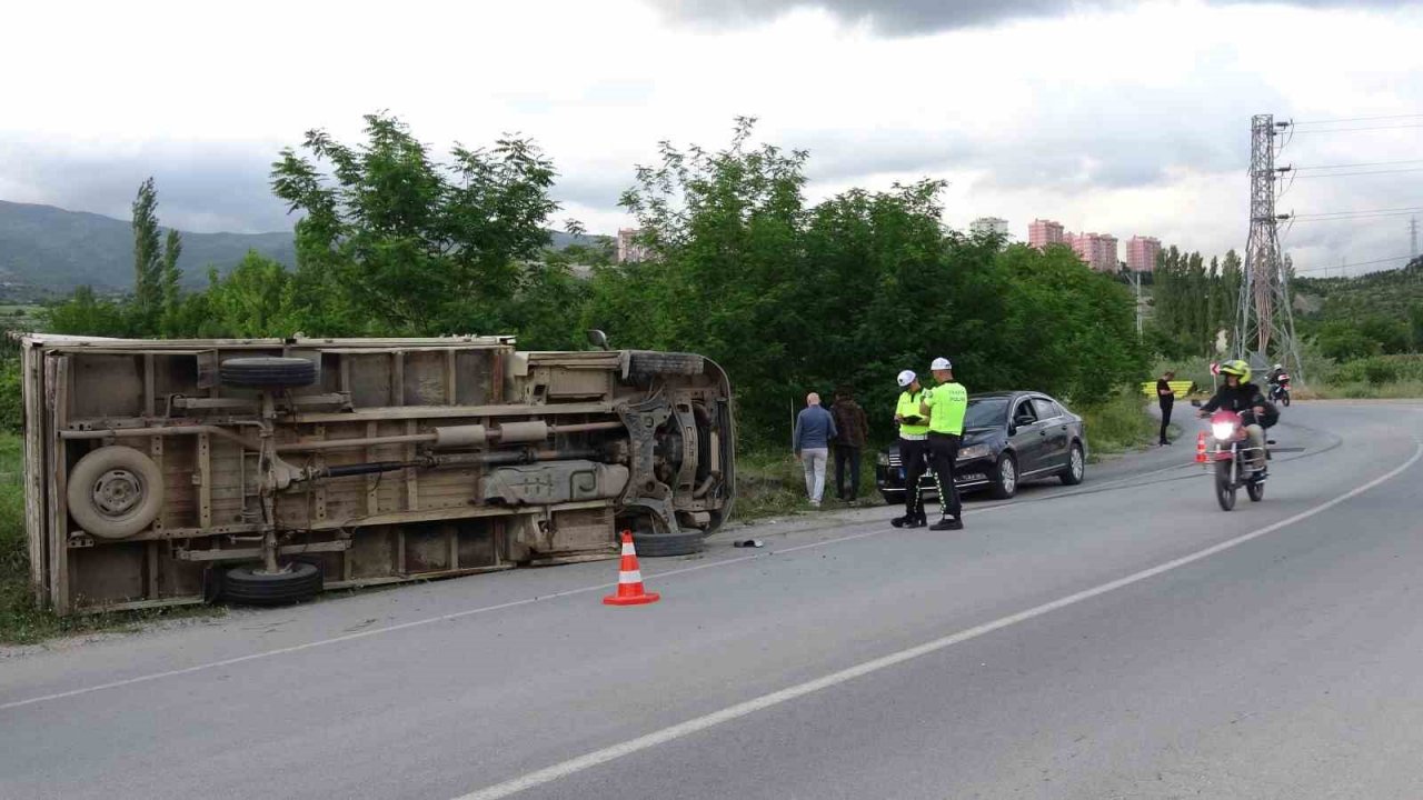 Tokat’ta trafik kazası: 1 yaralı