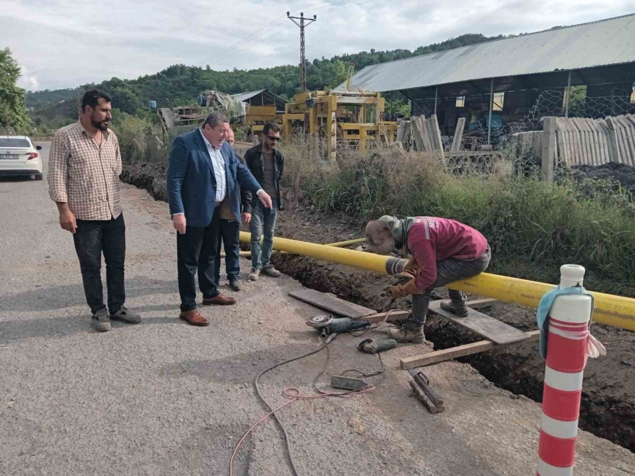 Aşağıdoğancılar Mahallesi doğalgaza kavuşuyor