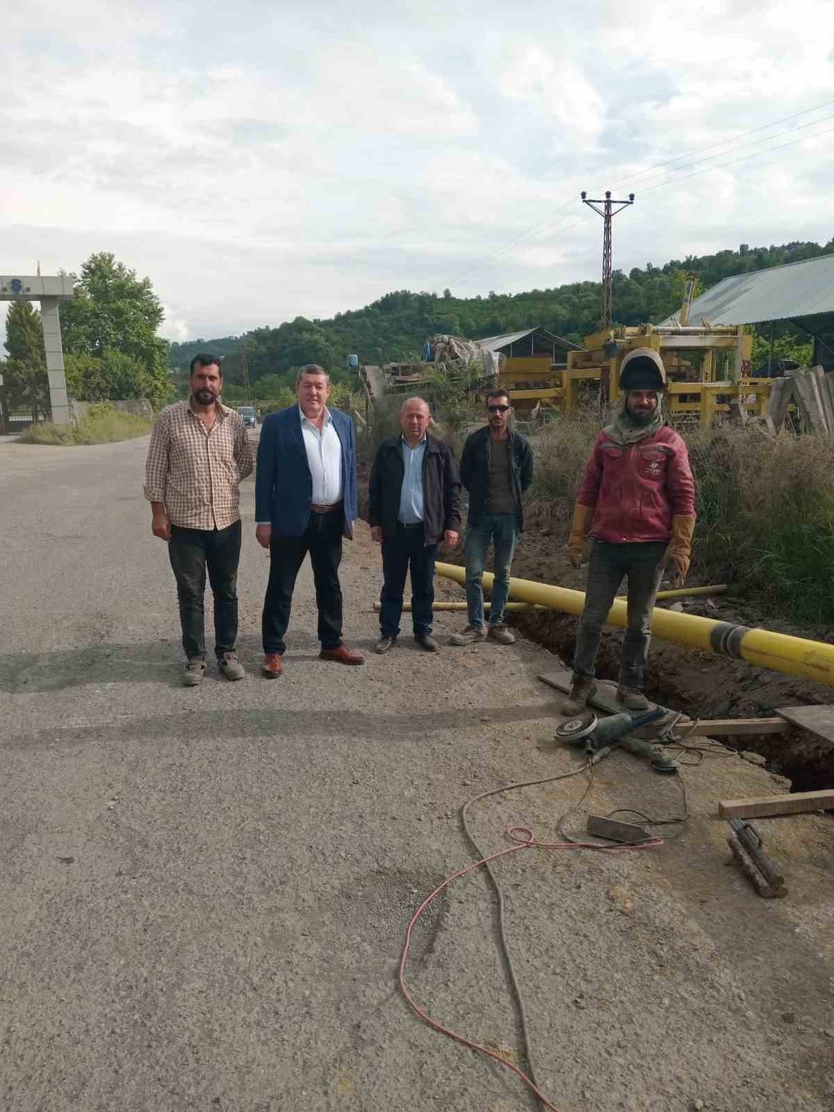 Aşağıdoğancılar Mahallesi doğalgaza kavuşuyor