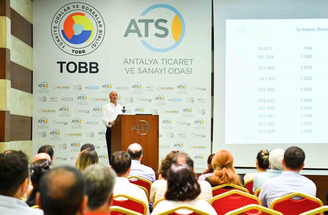 İş sağlığı güvenliği duayenleri ATSO’da buluştu