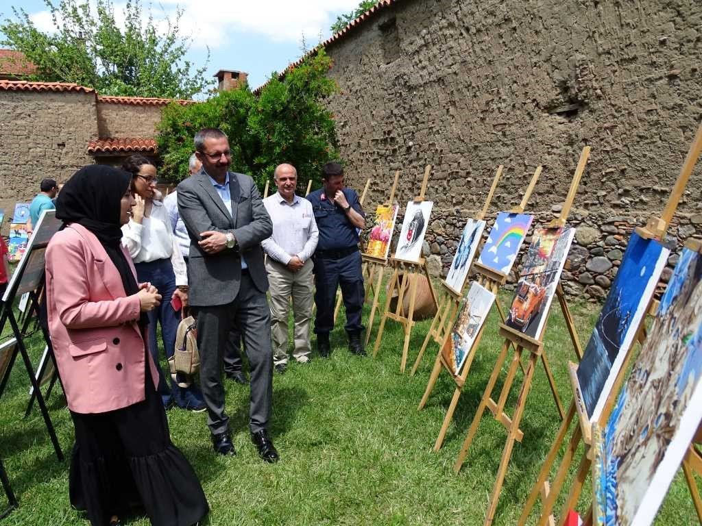 Havran Kent Müzesi resim sergisine ev sahipliği yaptı