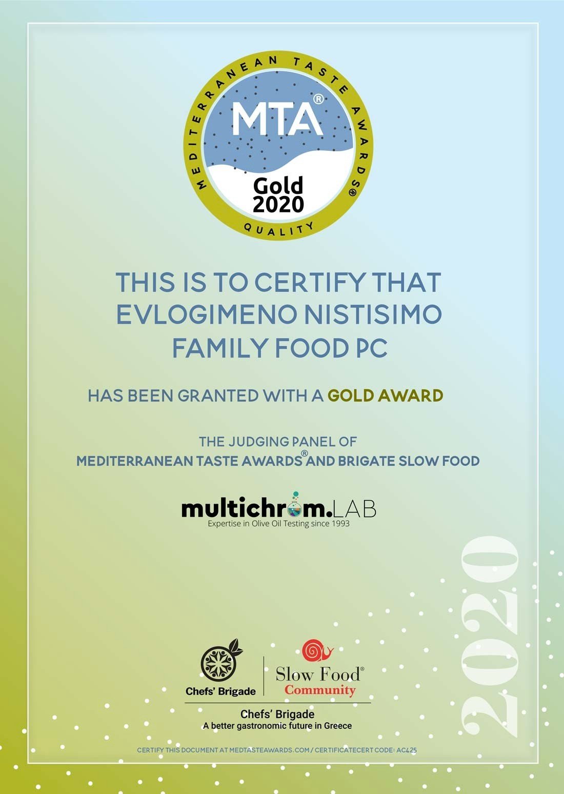 Anadolu propolisli içeceğe uluslararası "Mükemmel Lezzet" ödülü