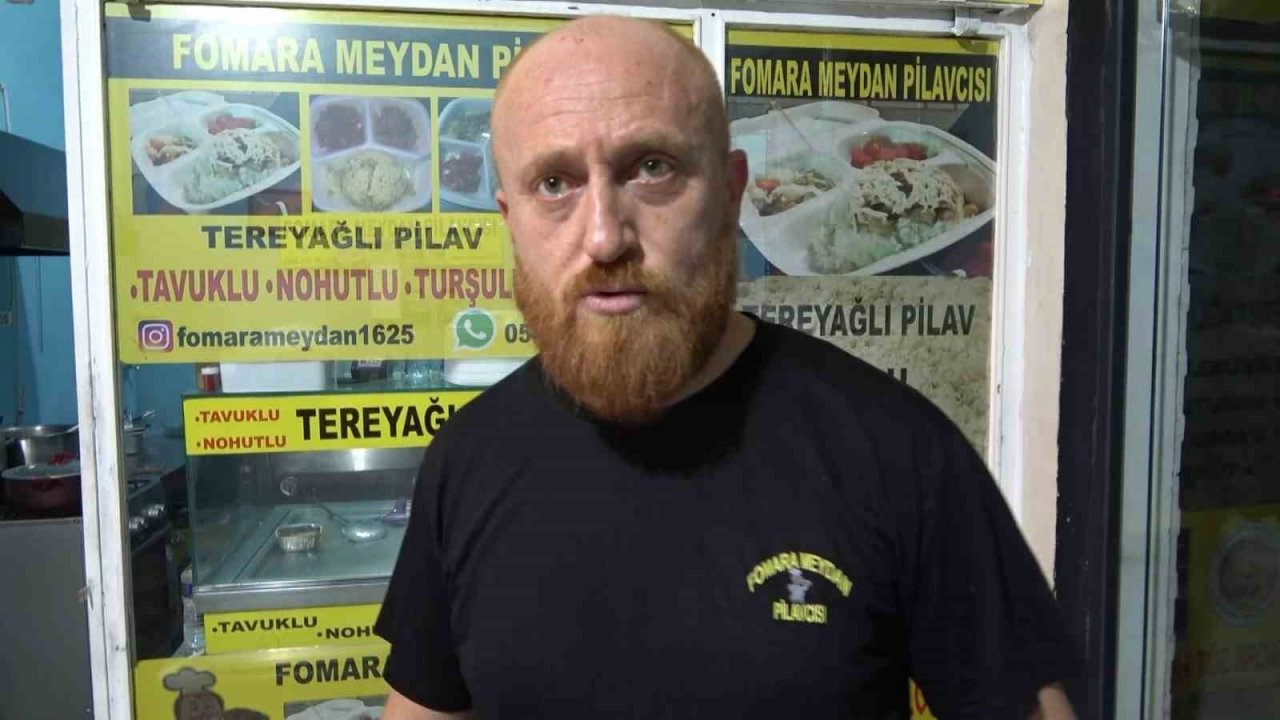 Tencere, tüp, para...Ne bulursa alışveriş sepetine yükleyip böyle kaçtılar