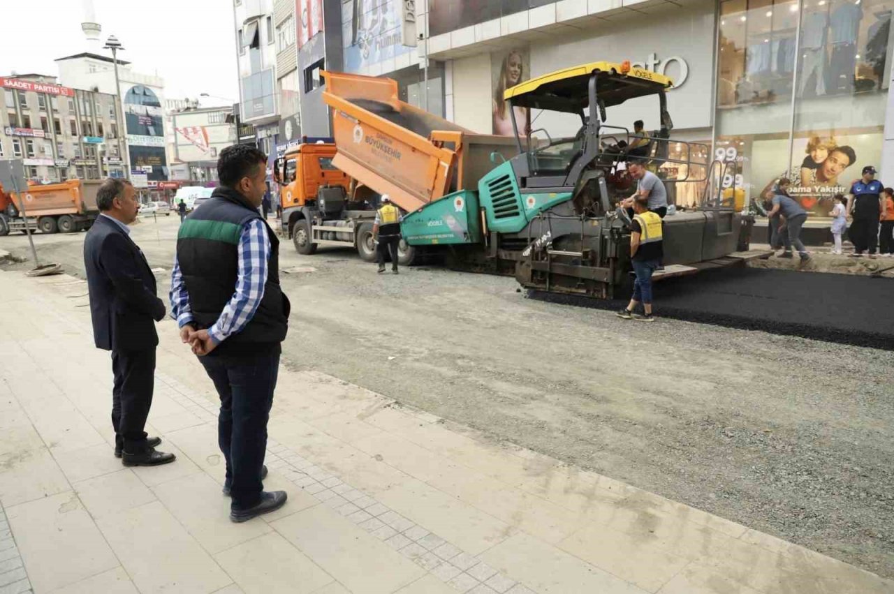 Doğan: "İlçemize yeni altyapı ve yollar kazandırıyoruz"