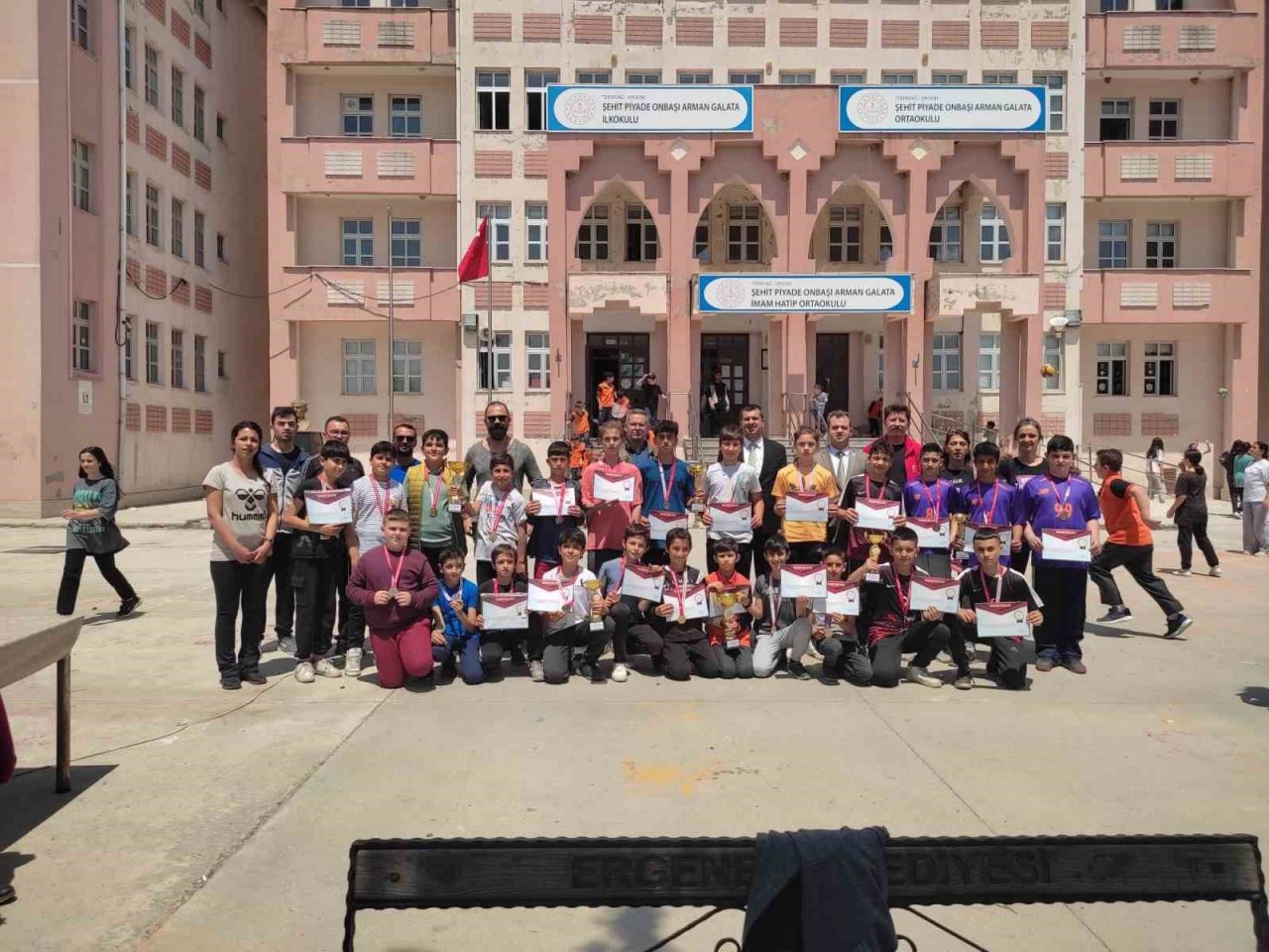 Ergene okul sporları müsabakaları sona erdi