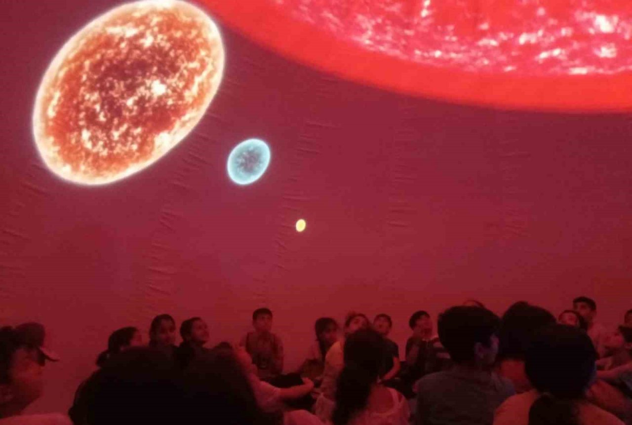 Bilgievi öğrencileri Sur Bilim Şenliğine katıldı