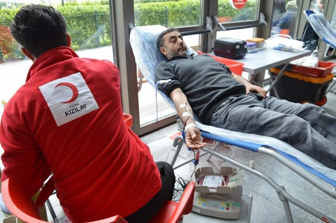 Şehir Hastanesi Personeli Kan Bağışladı