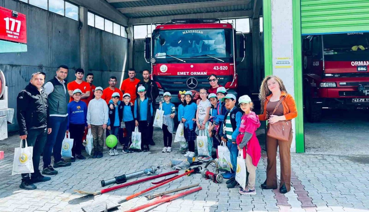 Emet Orman İşletme Müdürlüğü İlkokul öğrencilerini ağırladı