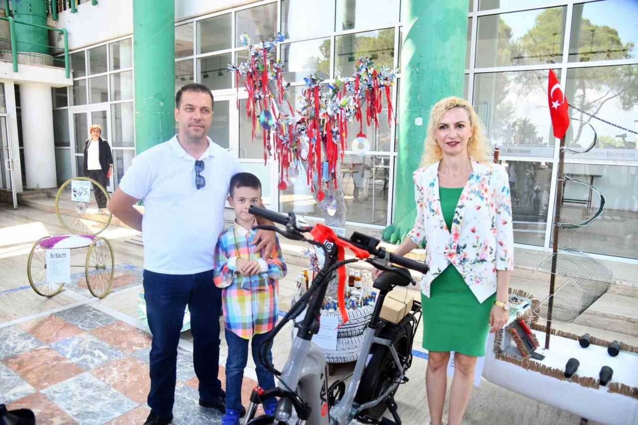 Fethiye’de Sıfır Atık Obje Yarışması’nda ödüller sahiplerini buldu
