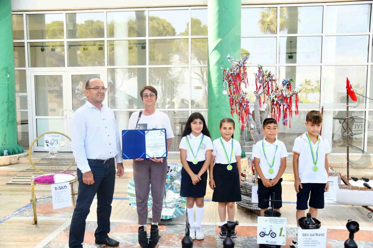 Fethiye’de Sıfır Atık Obje Yarışması’nda ödüller sahiplerini buldu