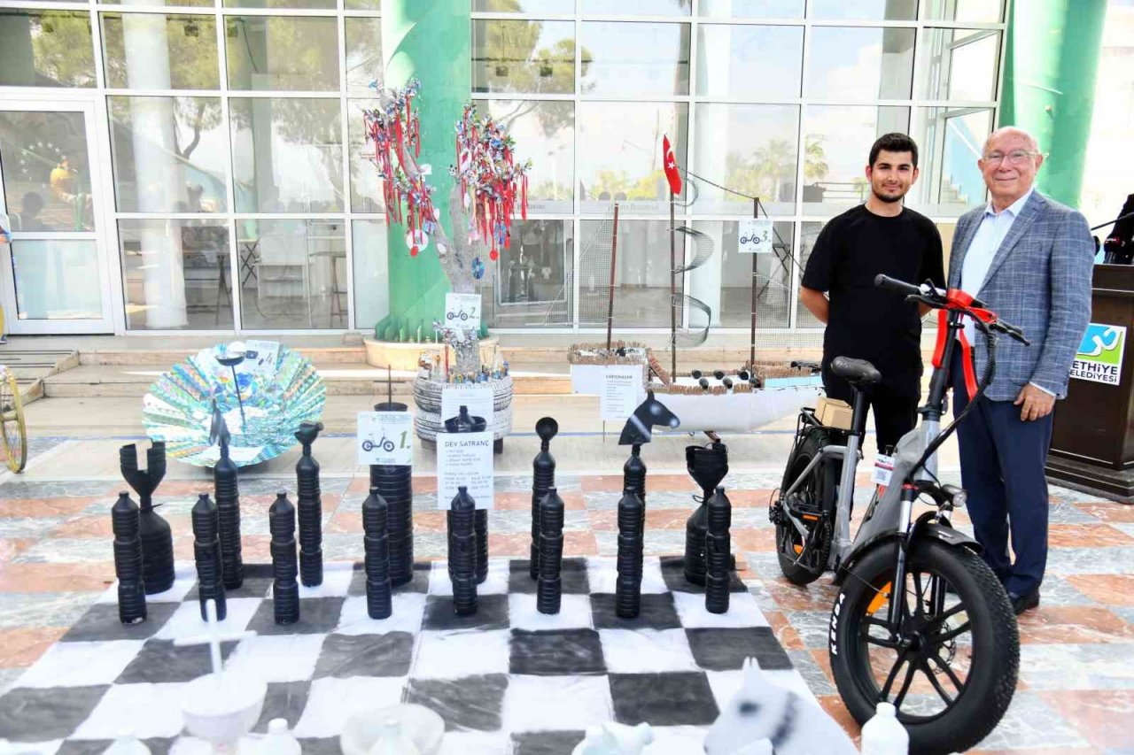 Fethiye’de Sıfır Atık Obje Yarışması’nda ödüller sahiplerini buldu