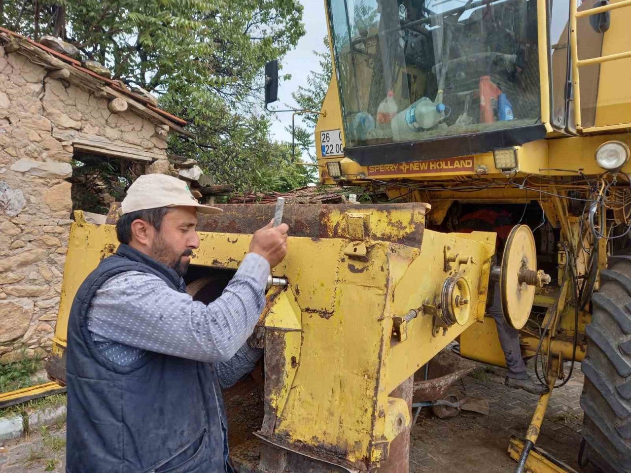 Günyüzü’nde hasat hazırlığı başladı