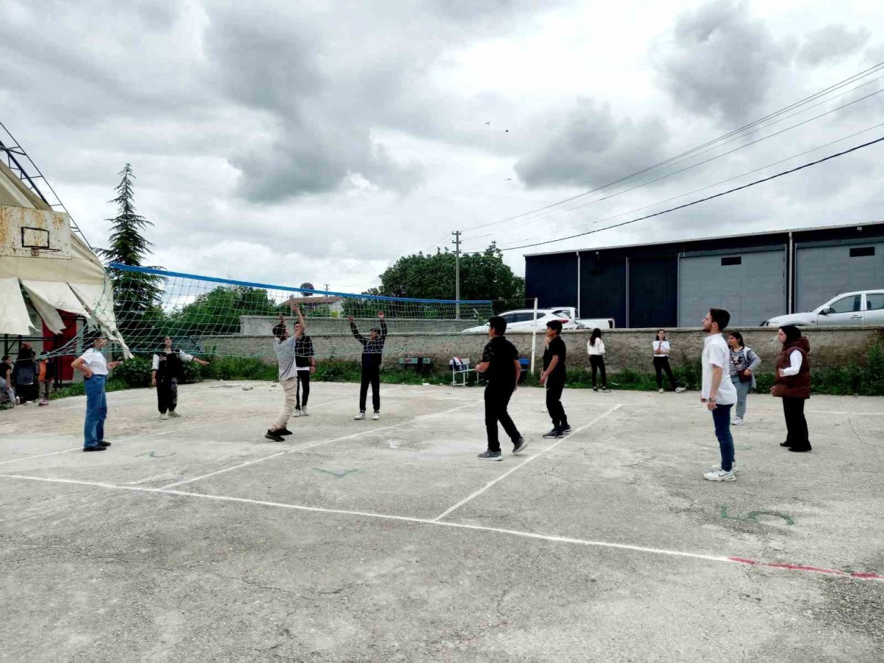 Günyüzü Şehit Recep Çetin Ortaokulunda panayır düzenlendi