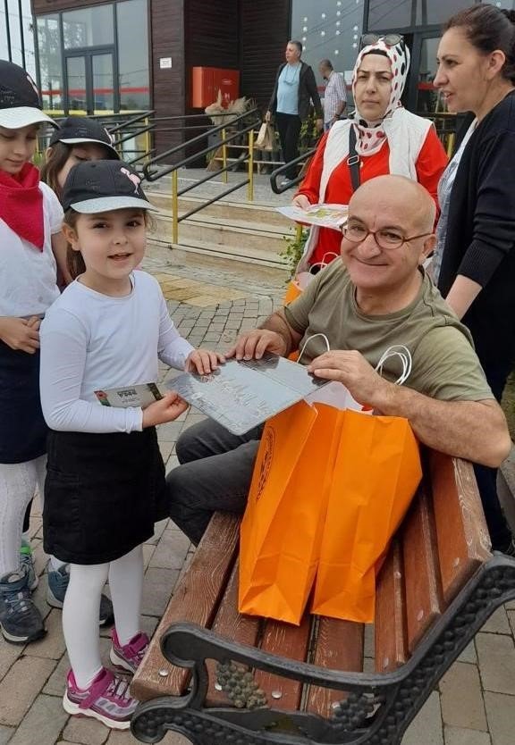 Minik öğrenciler Hersek Lagünü’ne hayran kaldılar