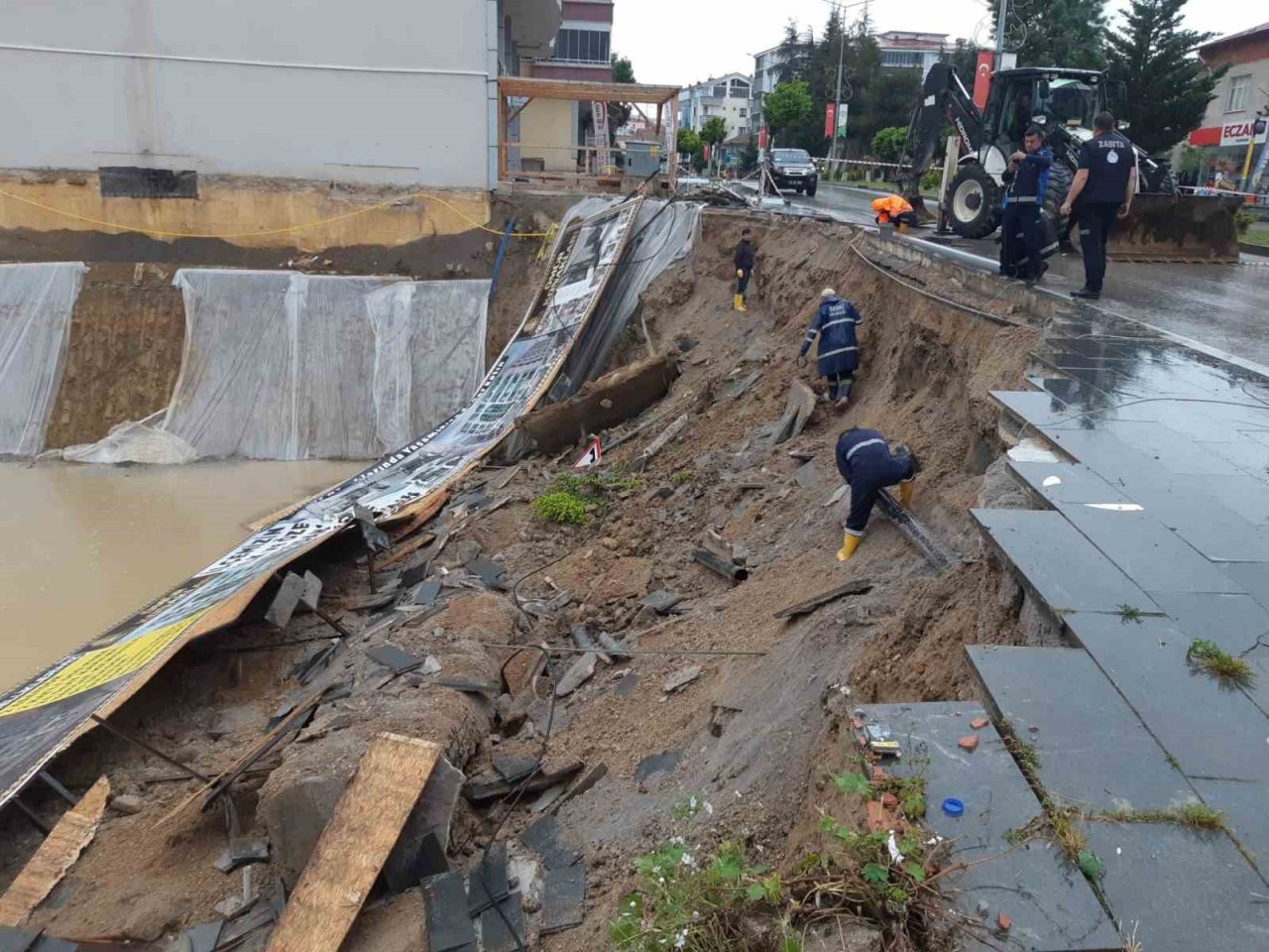 Kavak yağmura teslim