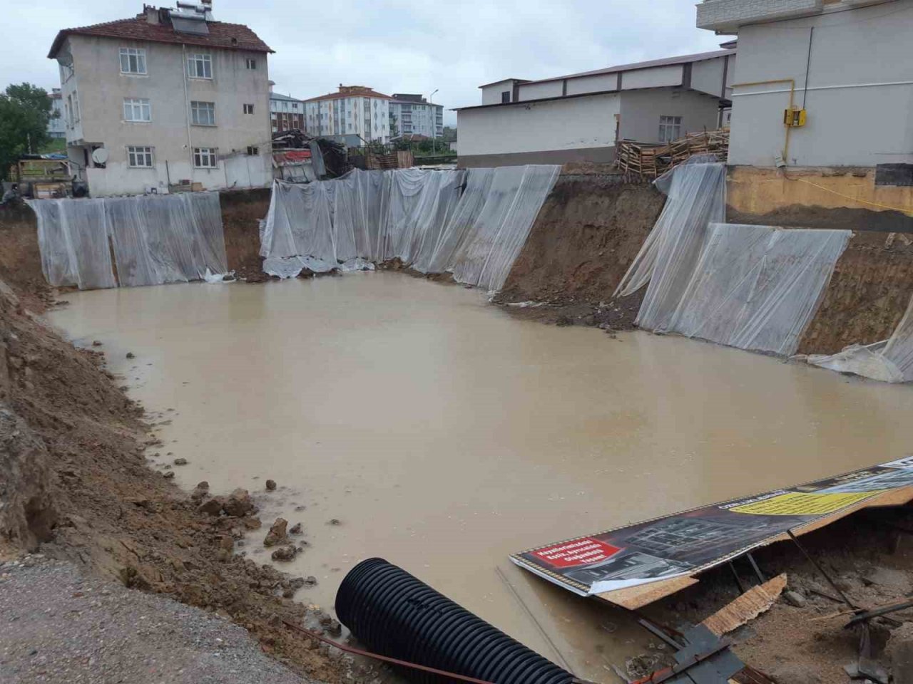 Kavak yağmura teslim