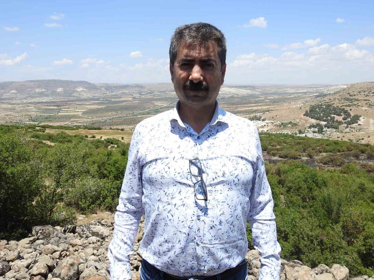 Kilis’teki orman yangınında 20 dönüm arazi kül oldu