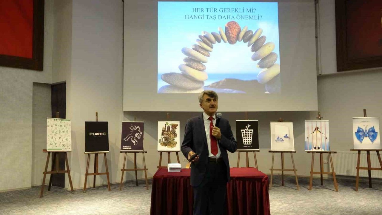 Rektör Kazım Uysal: "İnsan sağlığı ve mutluluğu ancak temiz bir çevre ile mümkün"