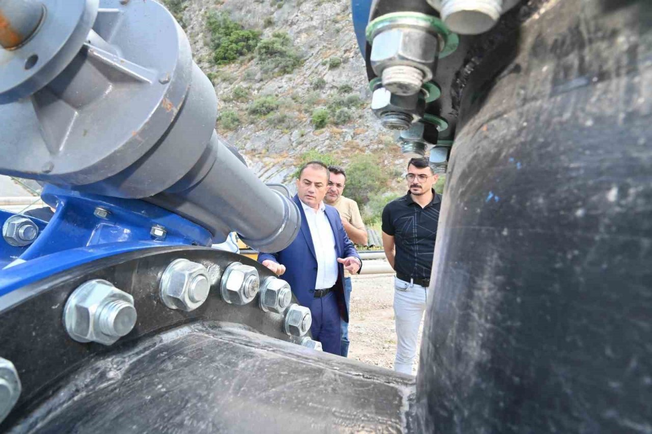 Manisa’da 12 milyonluk içme suyu çelik hattı devreye alınıyor