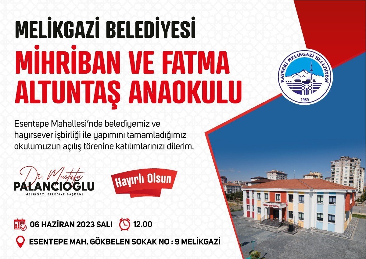 Esentepe Mahallesi’nde anaokulu ihtiyacı giderildi