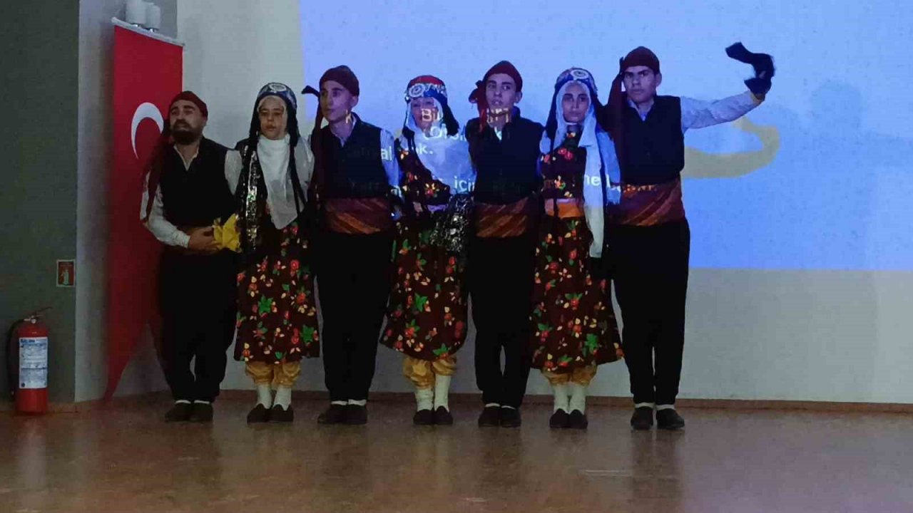 Dicle’de eğitim gören kursiyerler çalışmalarını sergiledi