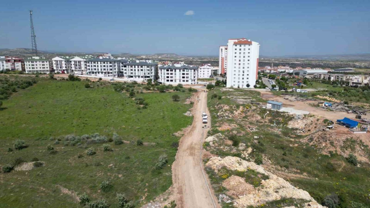 Nevşehir’de kadastro yolları yapılıyor