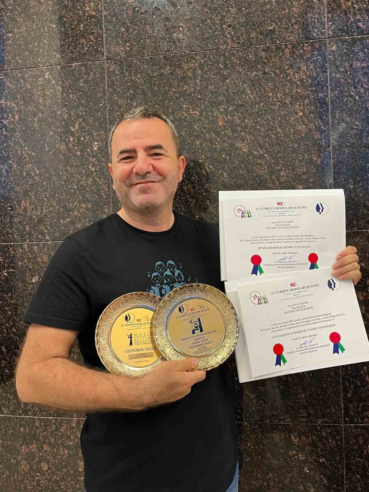 Nilüfer’in Çocuk ve Gençlik Koroları’na ödül