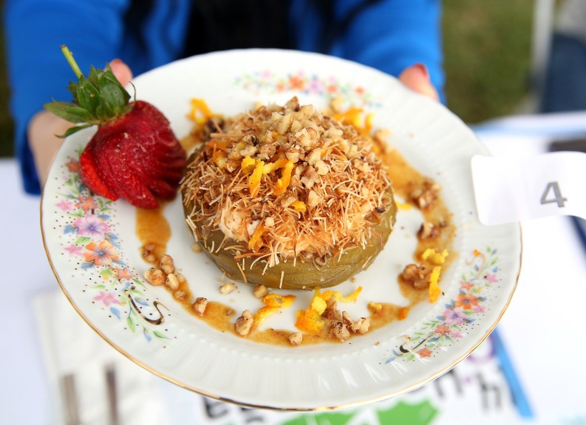 Enginar cennetinde renkli festival