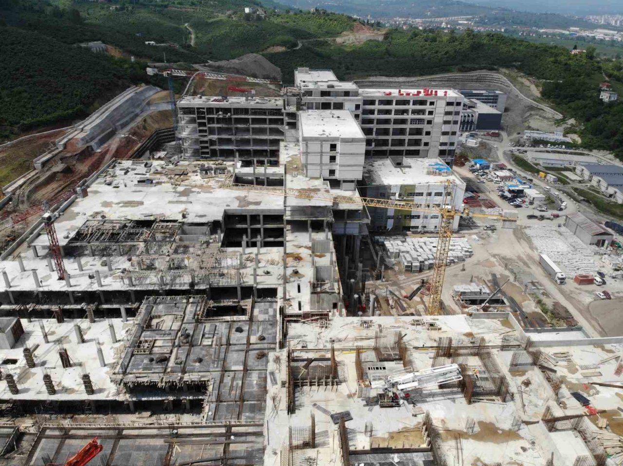 Ordu Şehir Hastanesi yüzde 95 tamamlandı