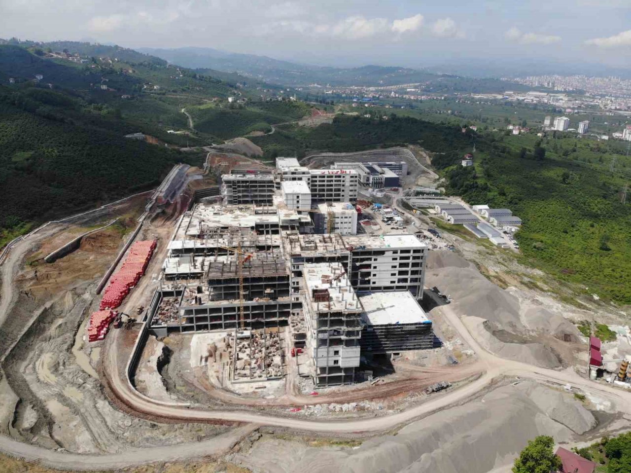 Ordu Şehir Hastanesi yüzde 95 tamamlandı