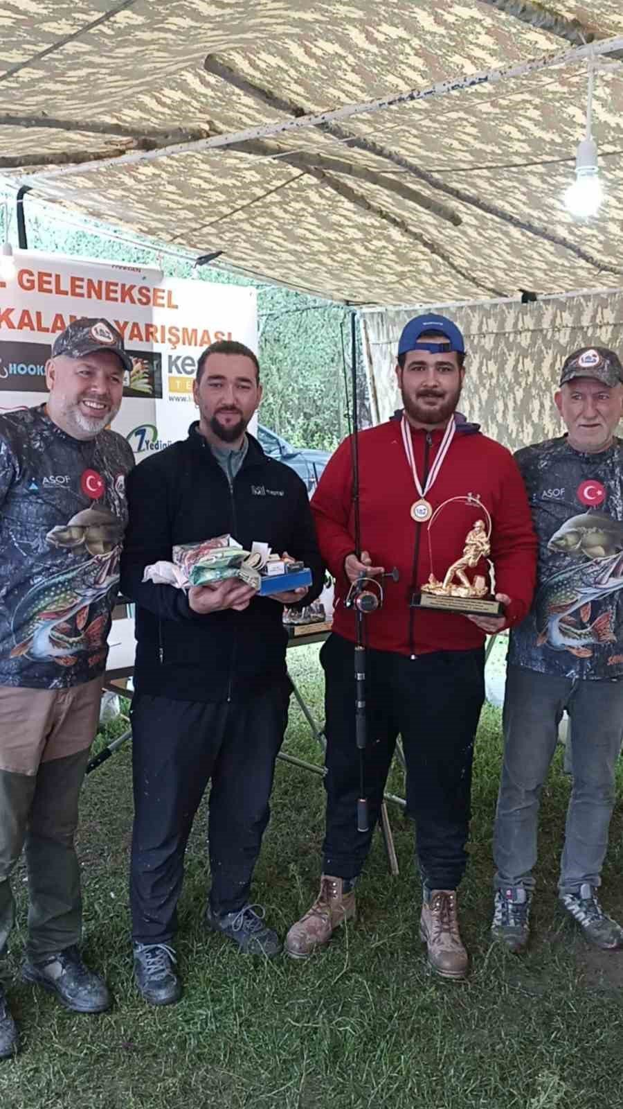 Olta Balıkçısı Ganim Eryürük Eskişehir’e birinciliği getirdi