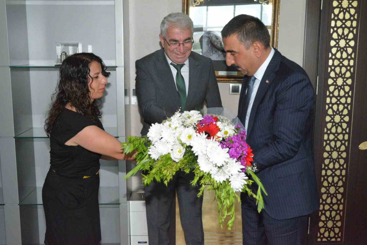 Siirt Valisi Hacıbektaşoğlu’na dünya çevre günü ziyareti