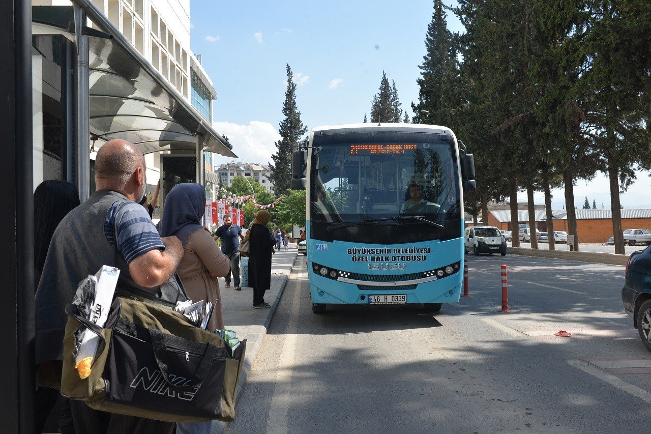 Ulaşımda Kahramanmaraş modeli devam ediyor